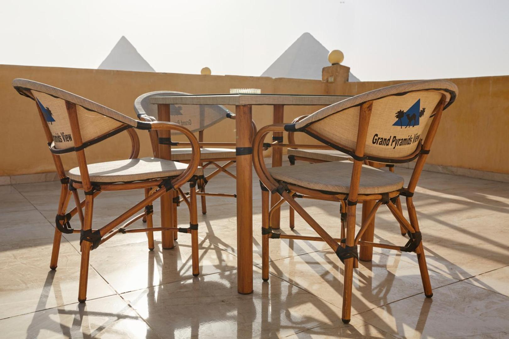 Grand Pyramid View Hotel Kafret el-Gabal Exterior foto