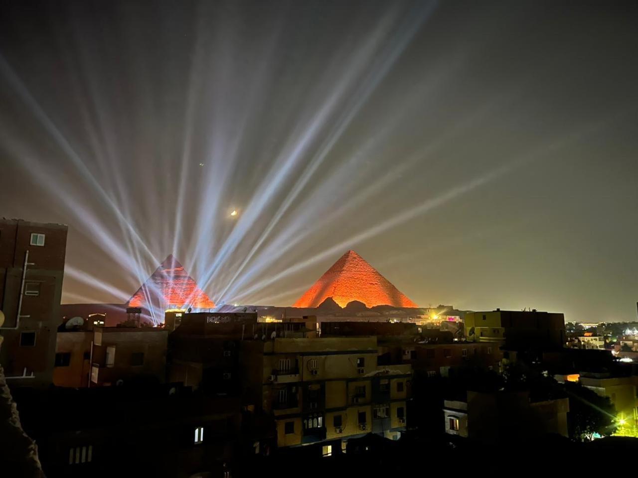 Grand Pyramid View Hotel Kafret el-Gabal Exterior foto