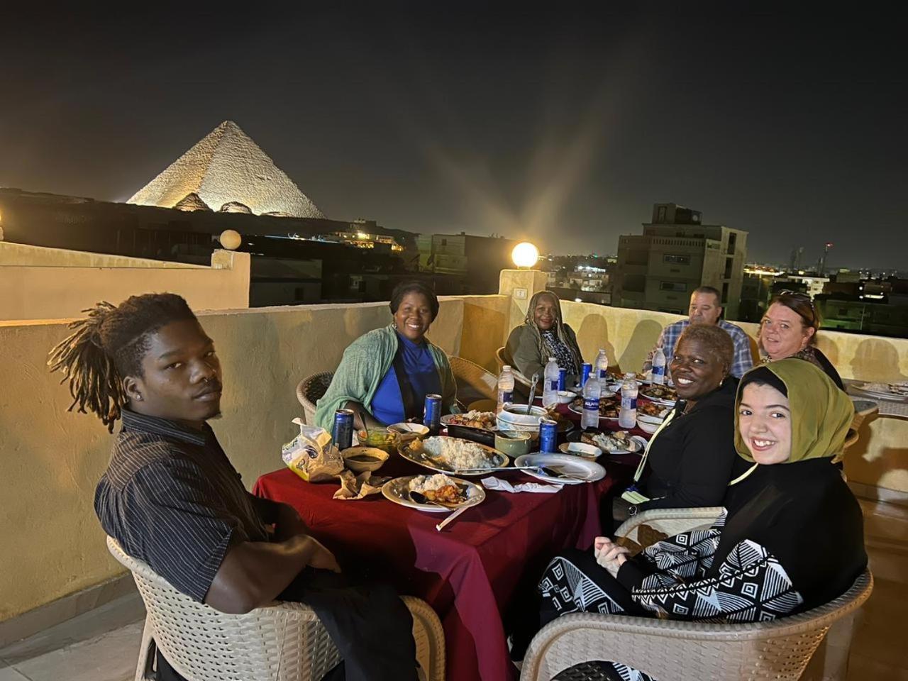 Grand Pyramid View Hotel Kafret el-Gabal Exterior foto